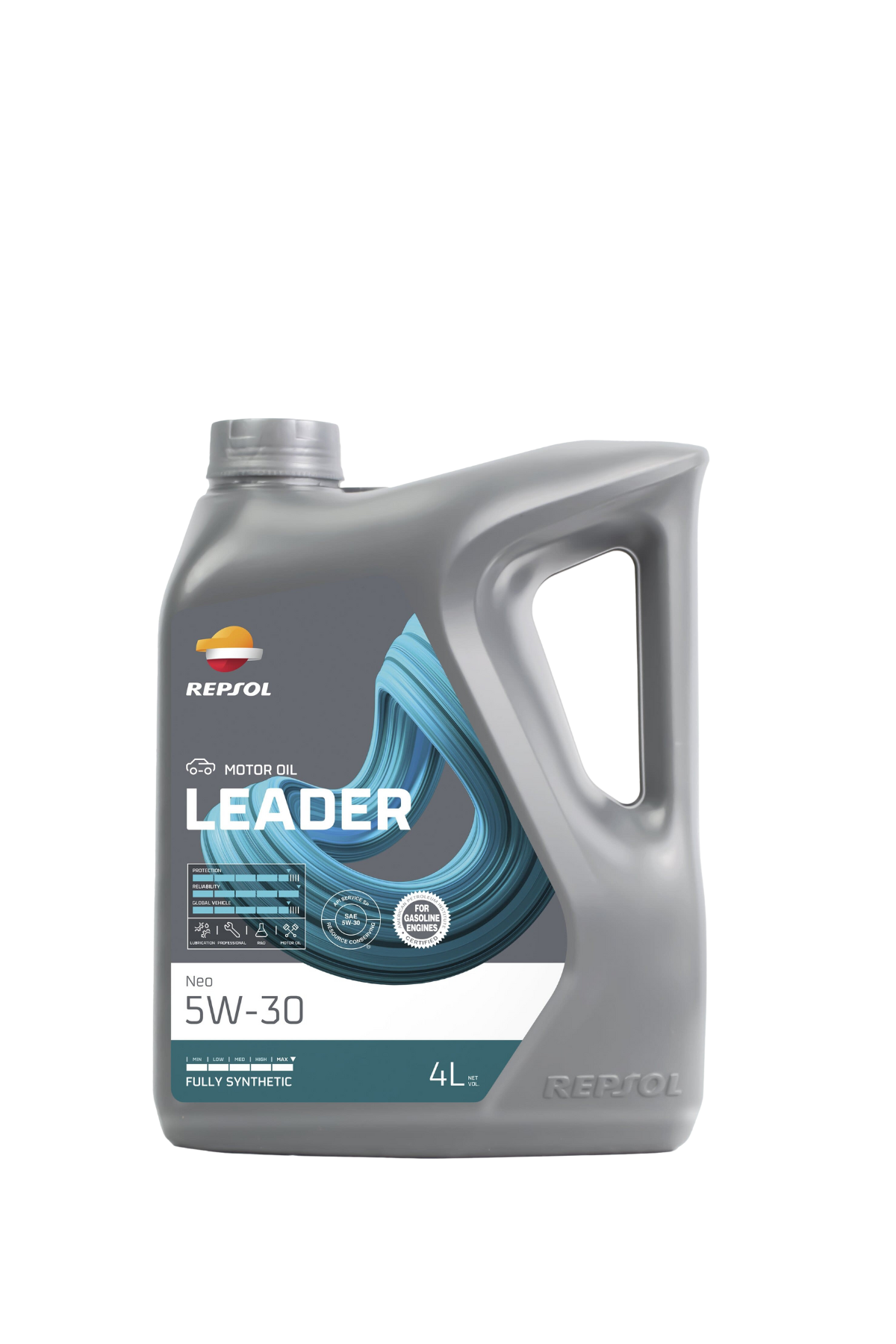 REPSOL LEADER NEO 5W-30 Full Synthetic 3E TECHNOLOGY 4 Liter – DM