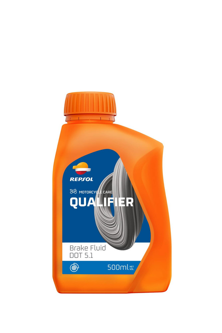 REPSOL QUALIFIER BRAKE FLUID DOT 5.1 FULLY SYNTHETIC 500ML – DM